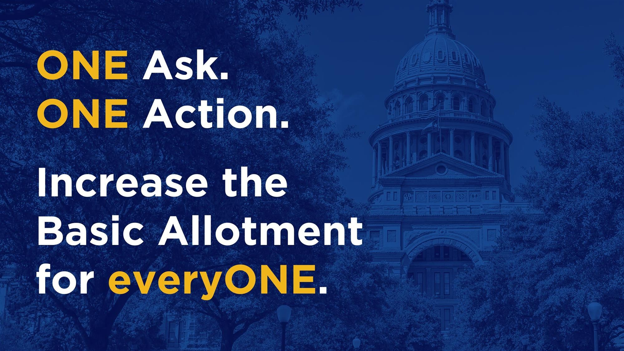 One Ask. One Action.